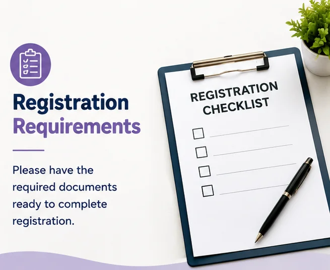 Registration Requirements Registration Requirements