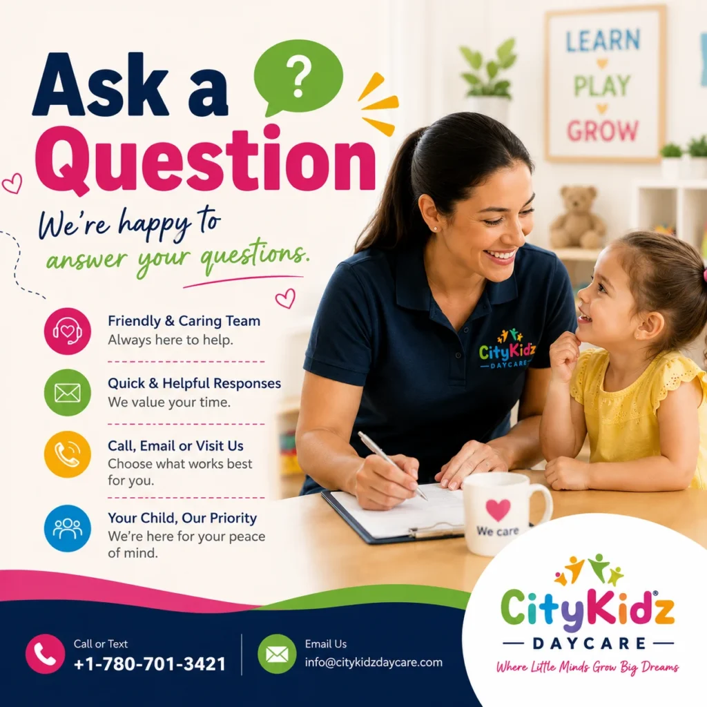 Contact CityKidz Daycare Ask a Question Contact CityKidz Daycare Ask a Question