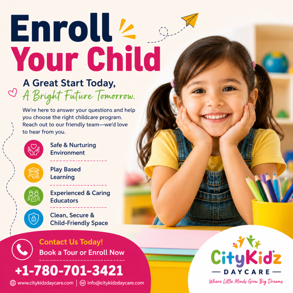 Contact CityKidz Daycare Enroll Your Child Contact CityKidz Daycare Enroll Your Child