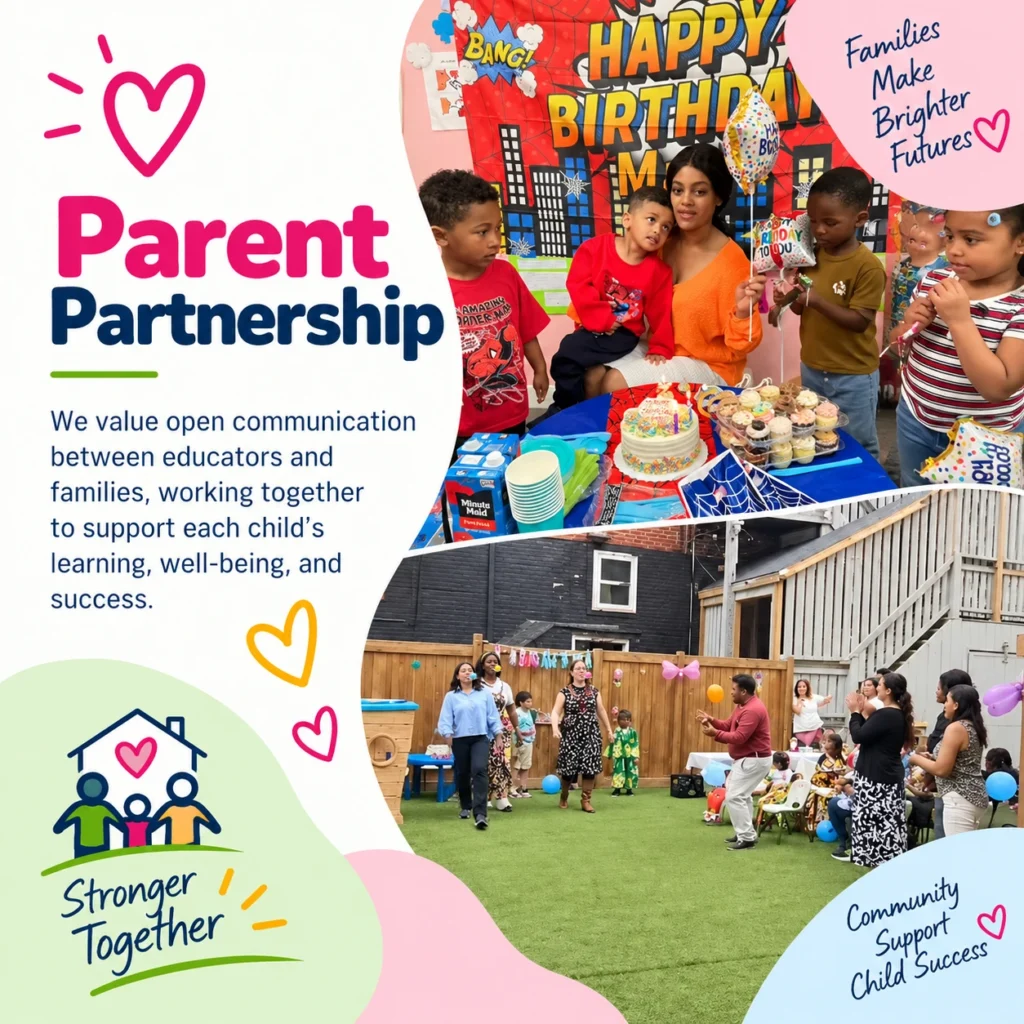 Open communication between educators and families