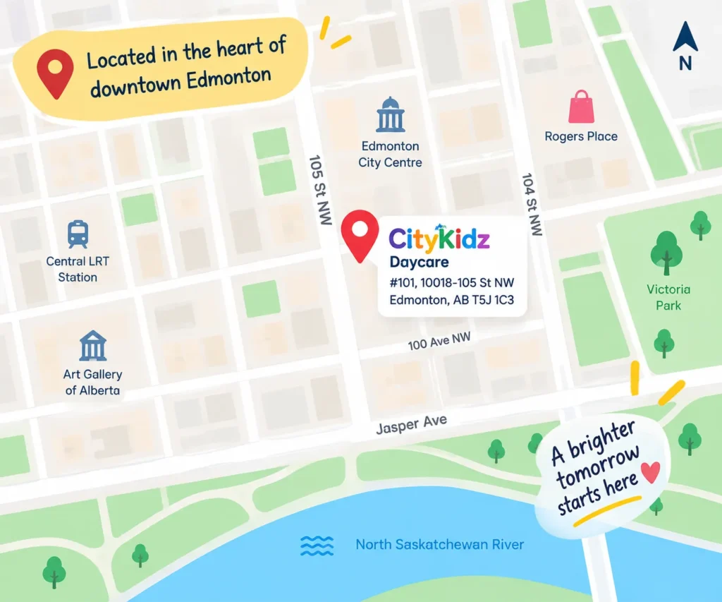 CityKidz Daycare Location in Edmonton