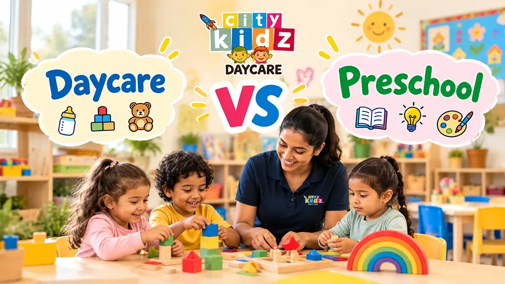 Daycare vs Preschool in Edmonton